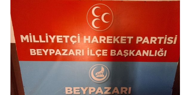 MHP Beypazarı Sahada: Vatandaşın Derdine Derman Cumhur İttifakı